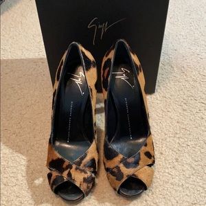 Giuseppe Zanotti Leopard Heels